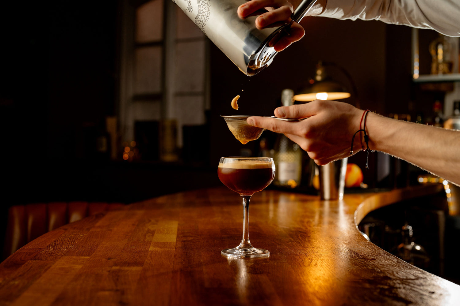 Hawthorn Stainless Steel Cocktail Strainer 20cm